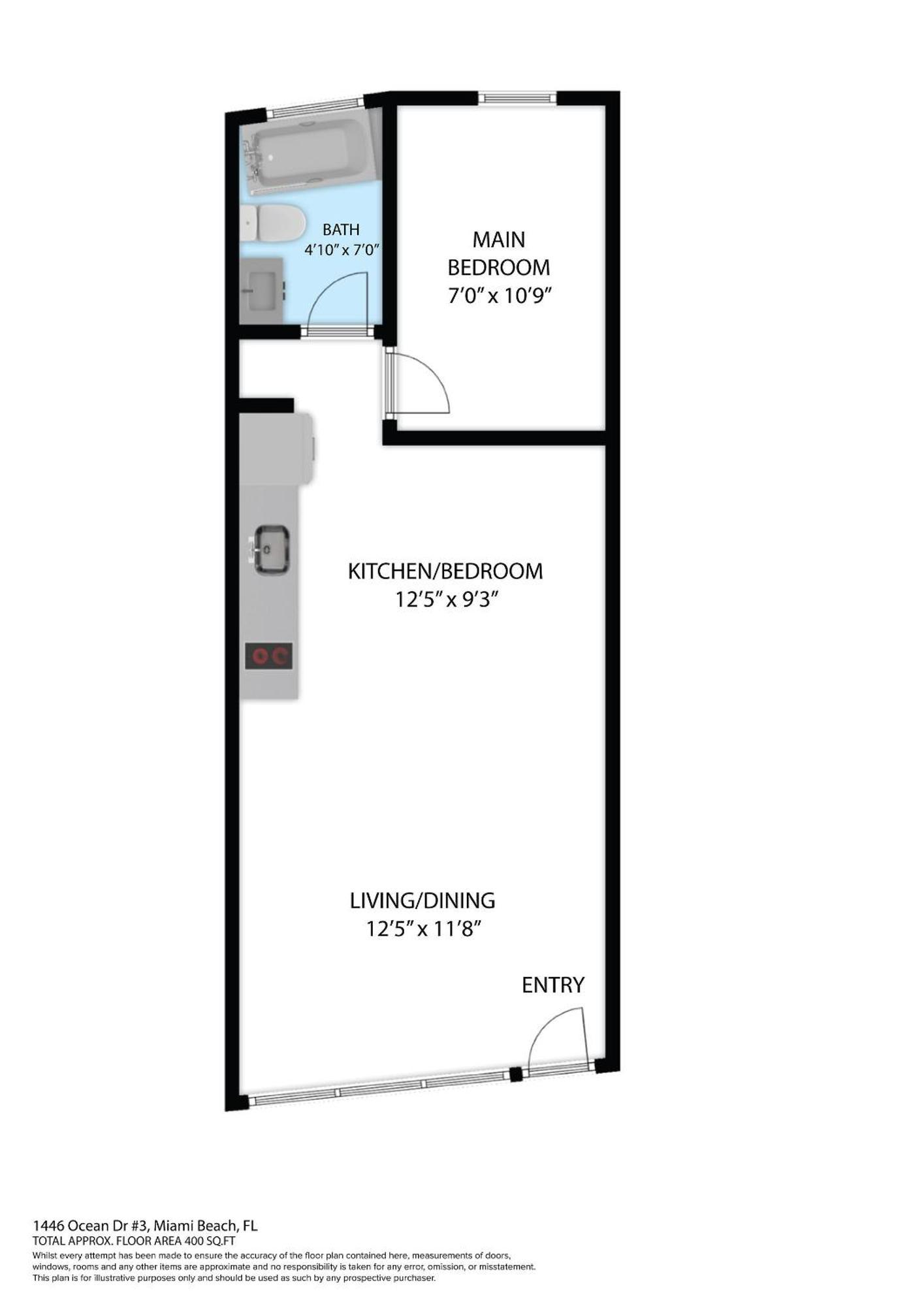 Beachy 1 B/R, W/2 Queen Beds, On Ocean Drive Beach Miami Beach Eksteriør billede