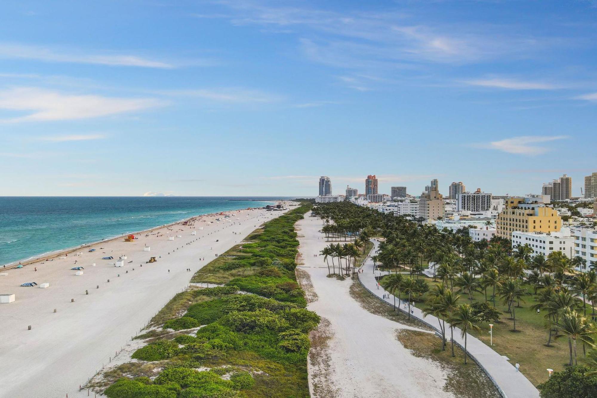Beachy 1 B/R, W/2 Queen Beds, On Ocean Drive Beach Miami Beach Eksteriør billede