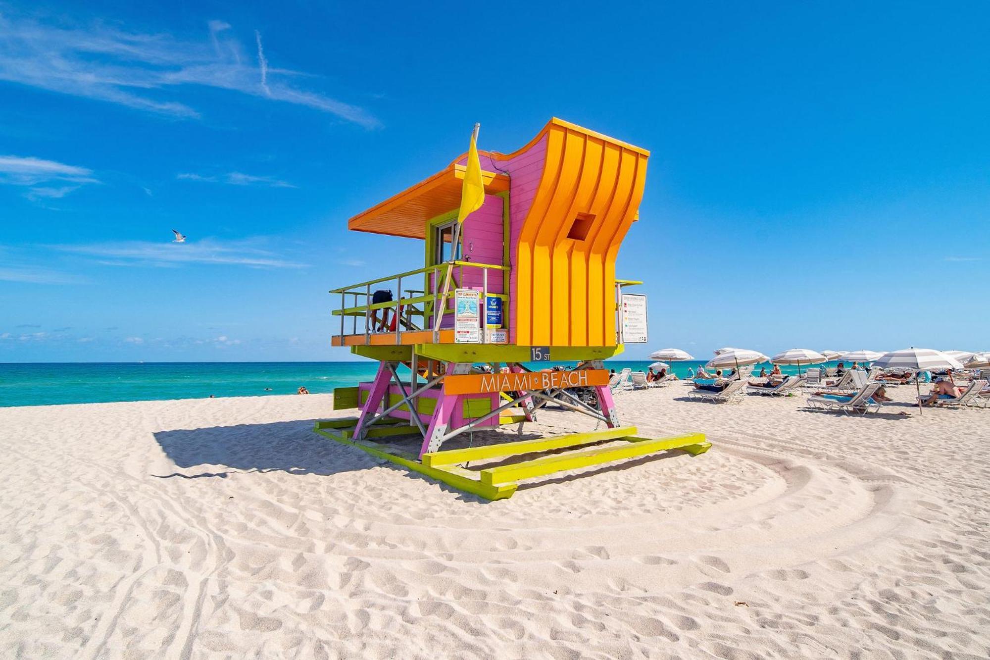 Beachy 1 B/R, W/2 Queen Beds, On Ocean Drive Beach Miami Beach Eksteriør billede