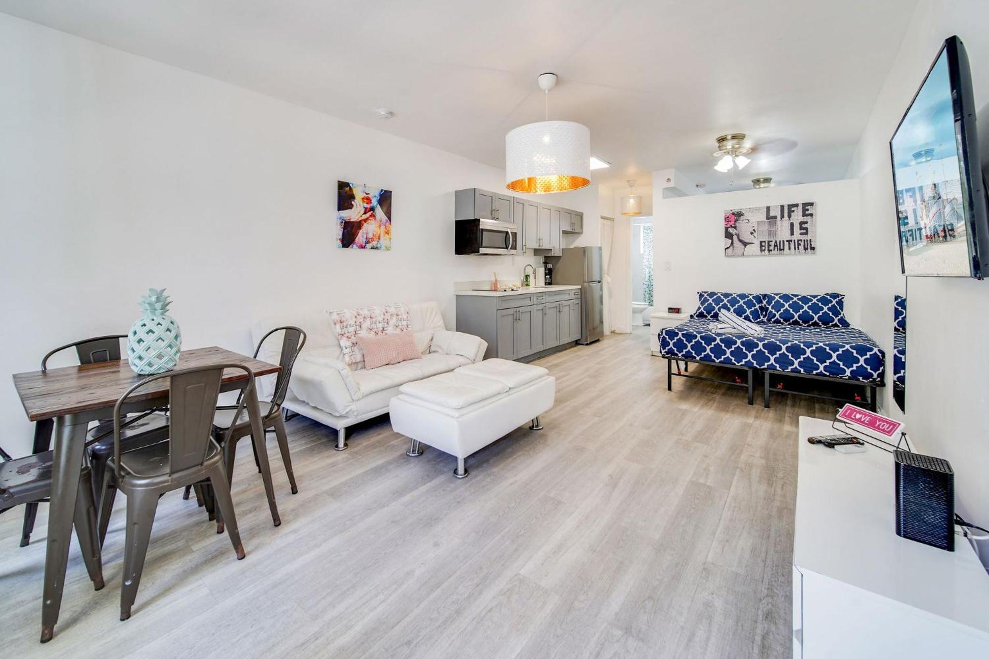 Beachy 1 B/R, W/2 Queen Beds, On Ocean Drive Beach Miami Beach Eksteriør billede