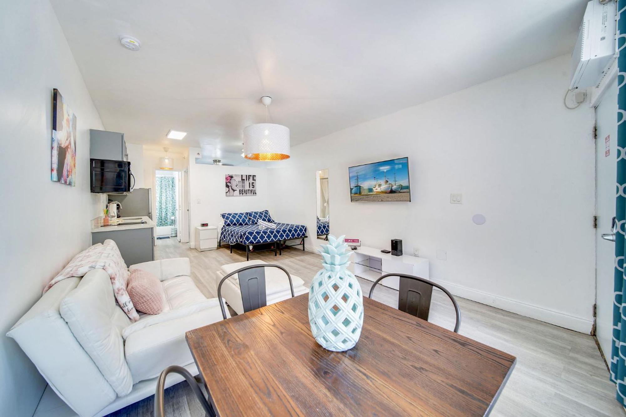 Beachy 1 B/R, W/2 Queen Beds, On Ocean Drive Beach Miami Beach Eksteriør billede